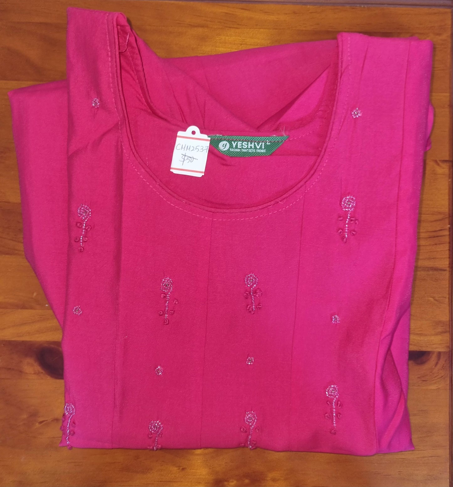 Silk Kurti - CMM2537