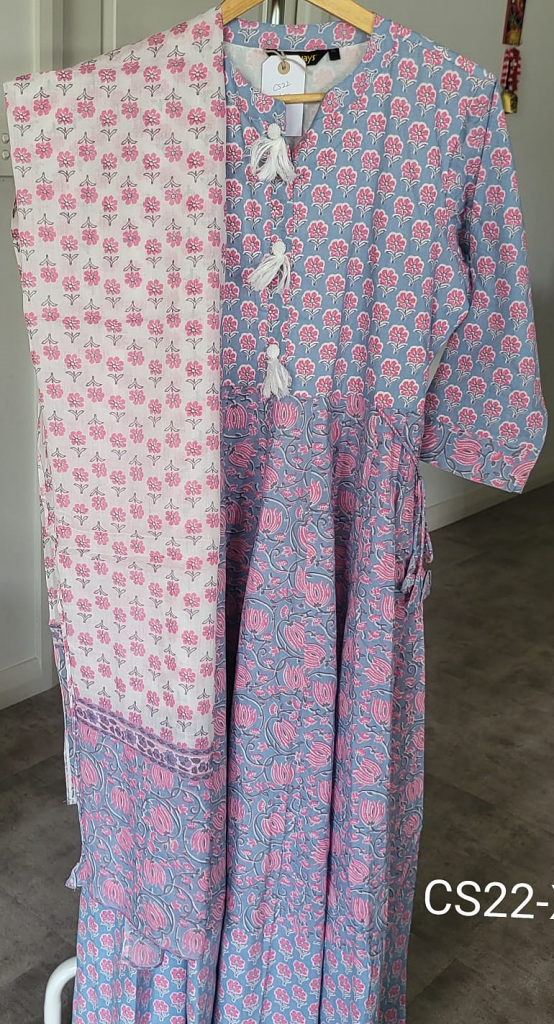 Floral Design Salwar Set - CS22