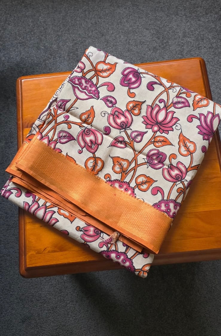 Printed Silk Saree - SVR2602