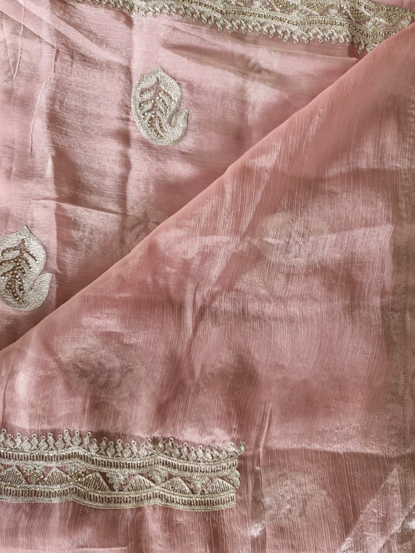 Semi Tissue Designer Saree - SKH2