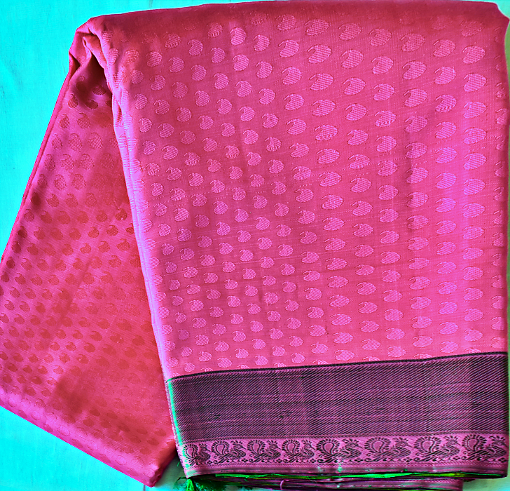 Borderless Pure Kancheepuram Saree - SK10