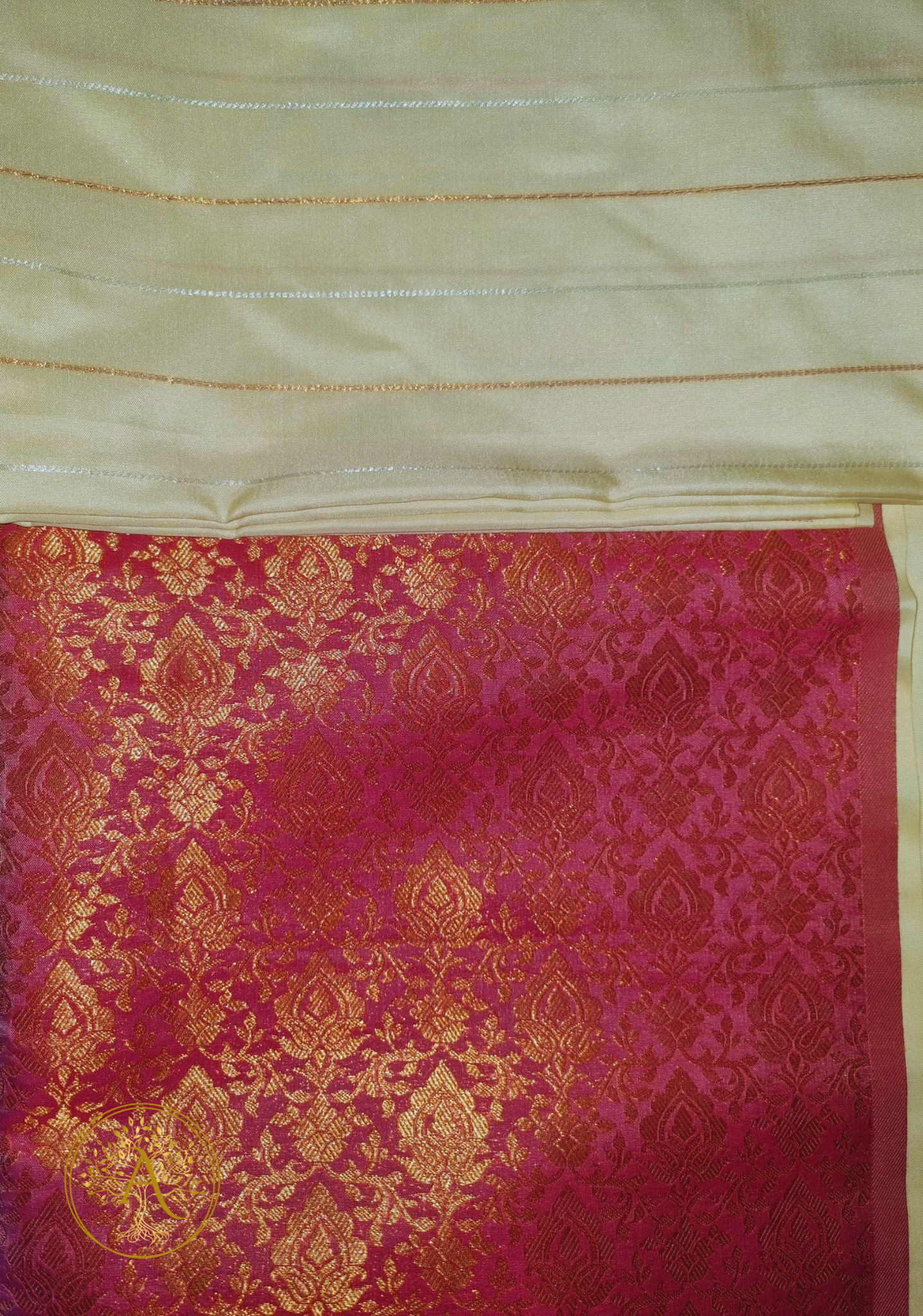 Semi Silk Kancheepuram Saree - SC2509