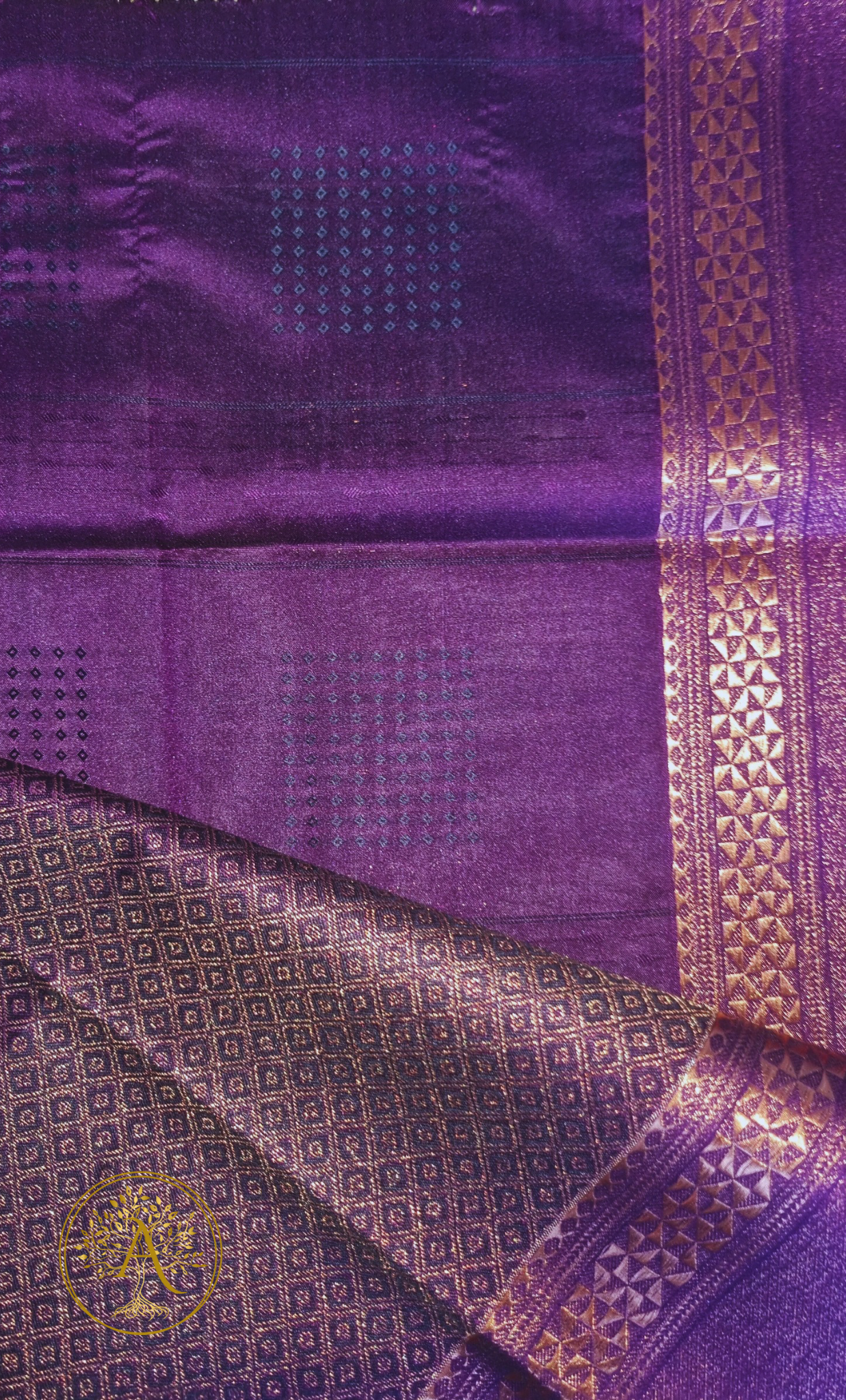 Semi Silk Kancheepuram Saree - SD2509