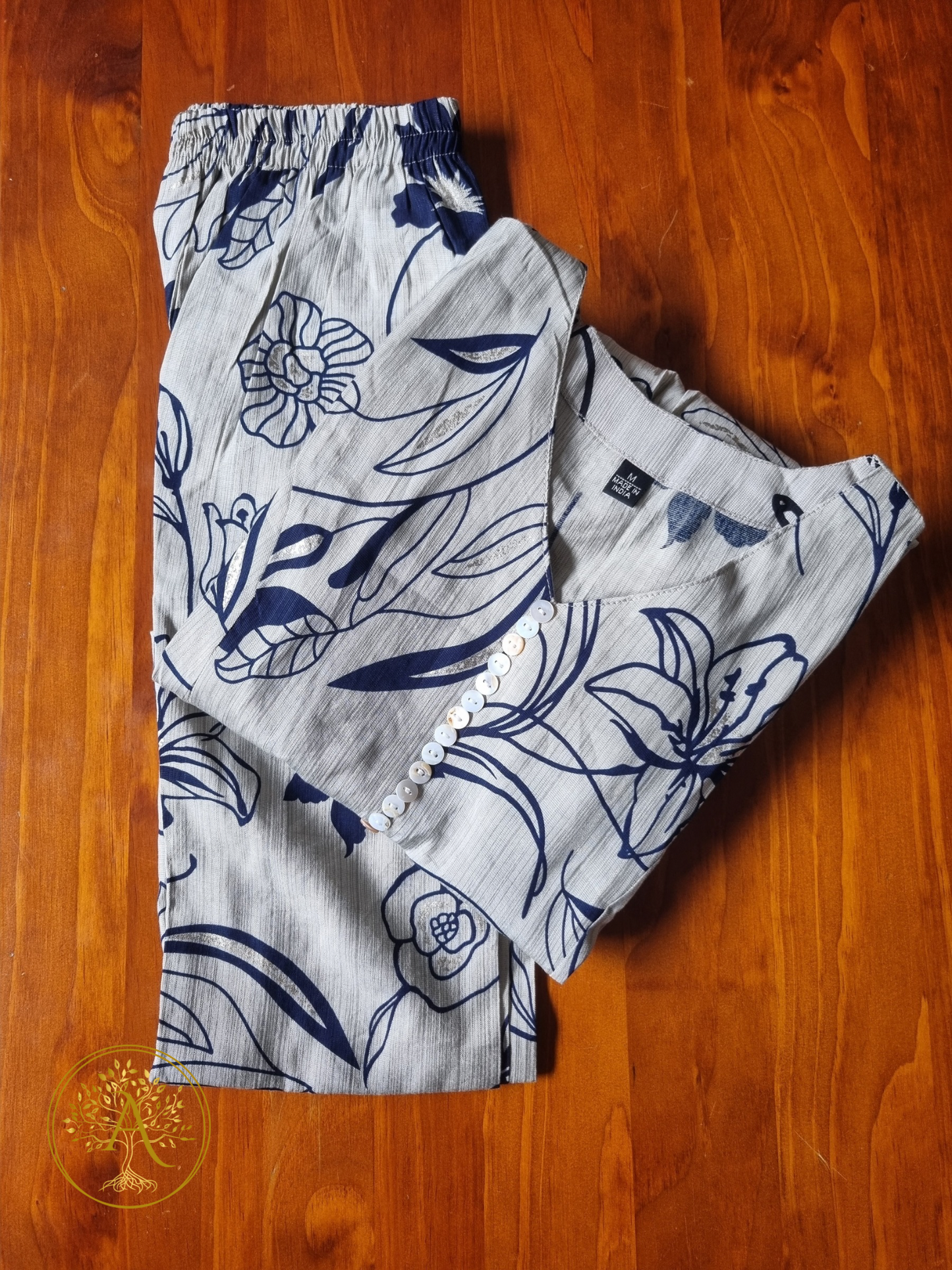 Floral Printed 2pc Salwar Set - CSB2522