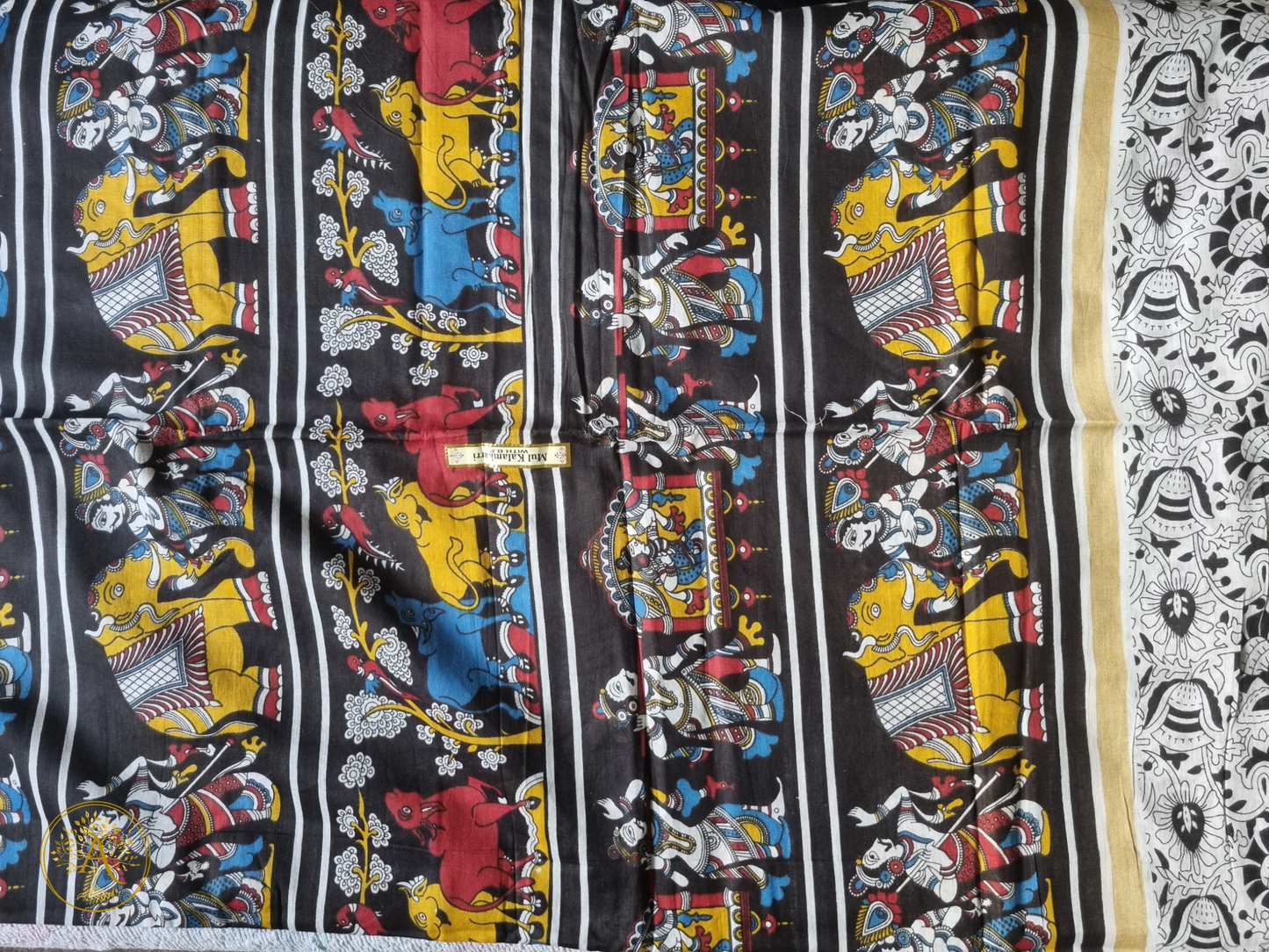 Printed Cotton Saree - SAL2515