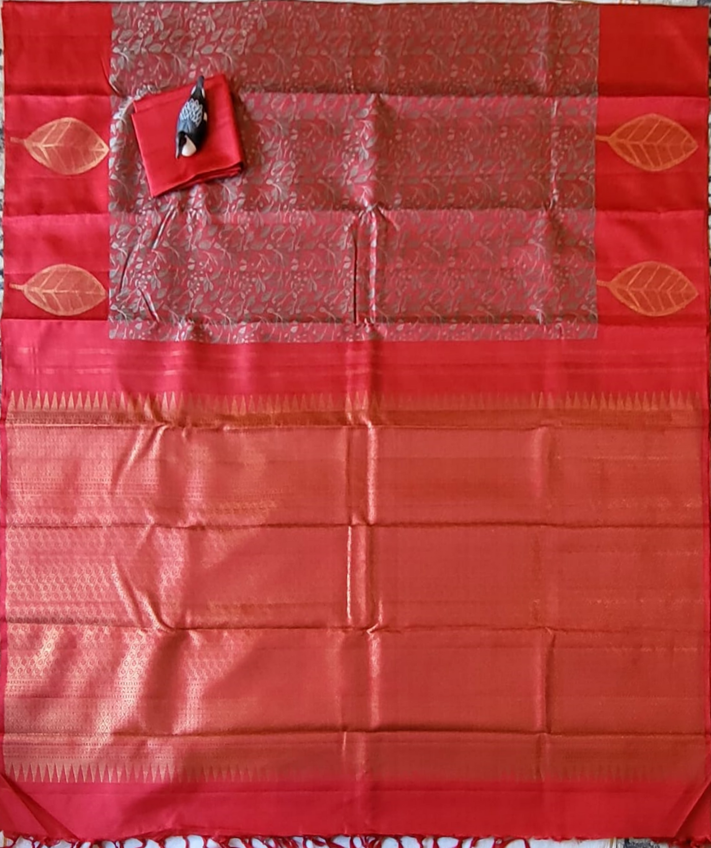 Pure Kancheepuram Saree with Modern design - SK2