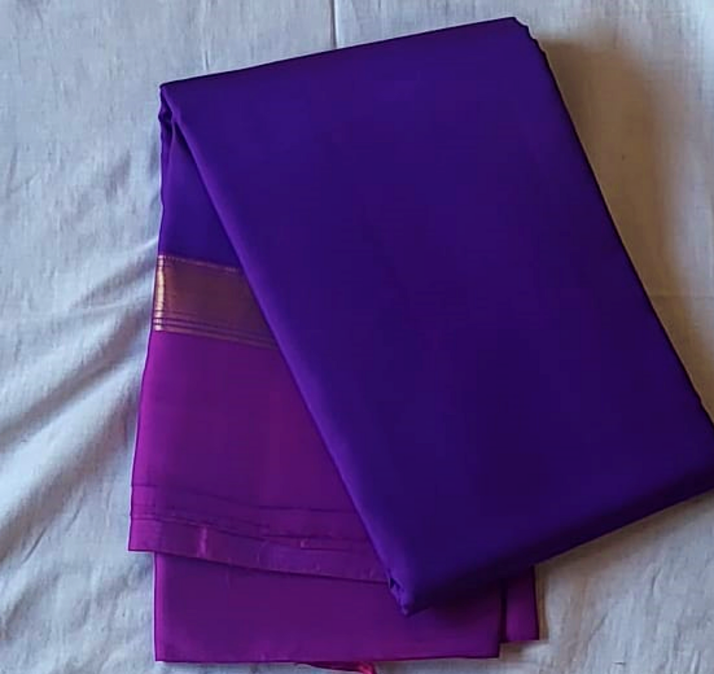 Pure Kancheepuram Saree with Contrast Pallu - SK4