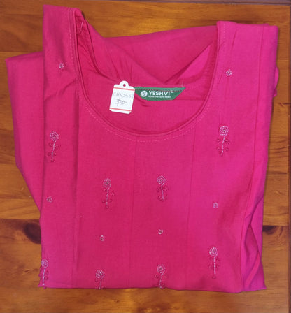 Silk Kurti - CMM2537