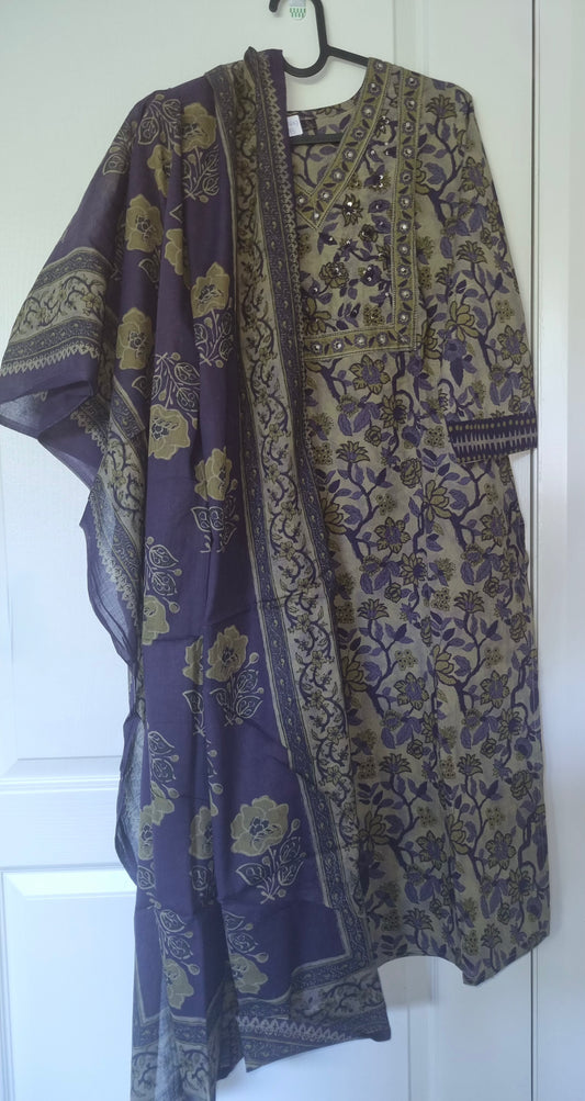 Cotton Salwar Set - CFL2607