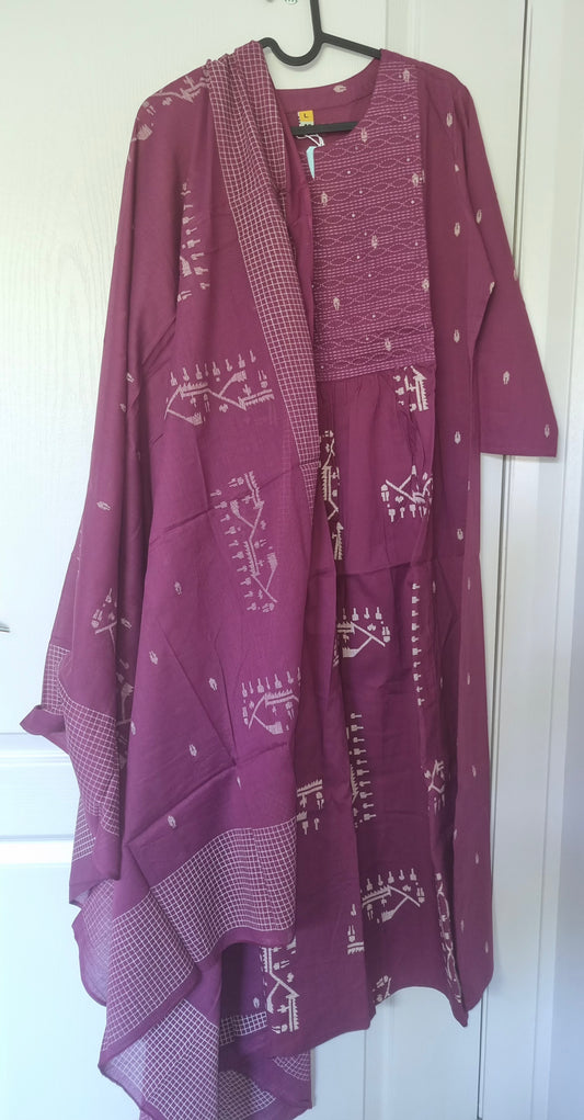 Cotton Salwar Set - CFL2522