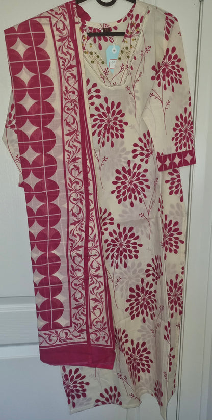 Cotton Salwar Set - CKR2503