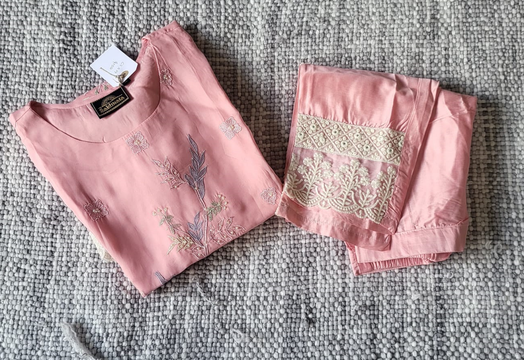 Pink Floral Design Coord Set - CSA19