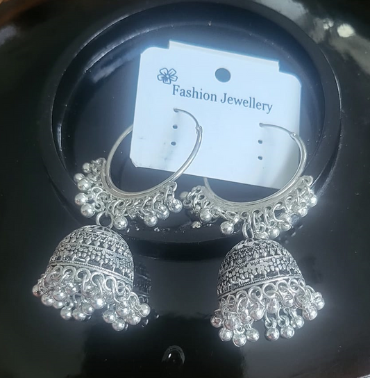 Jhumka in Hoop - E4