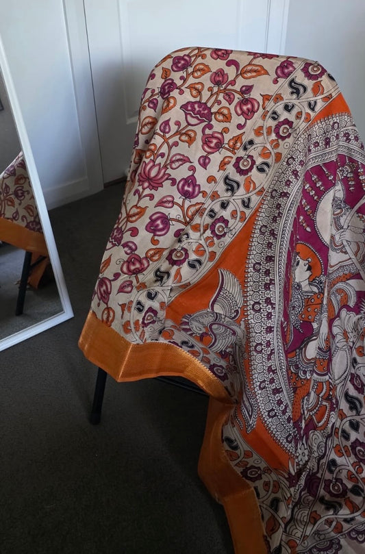 Printed Silk Saree - SVR2602