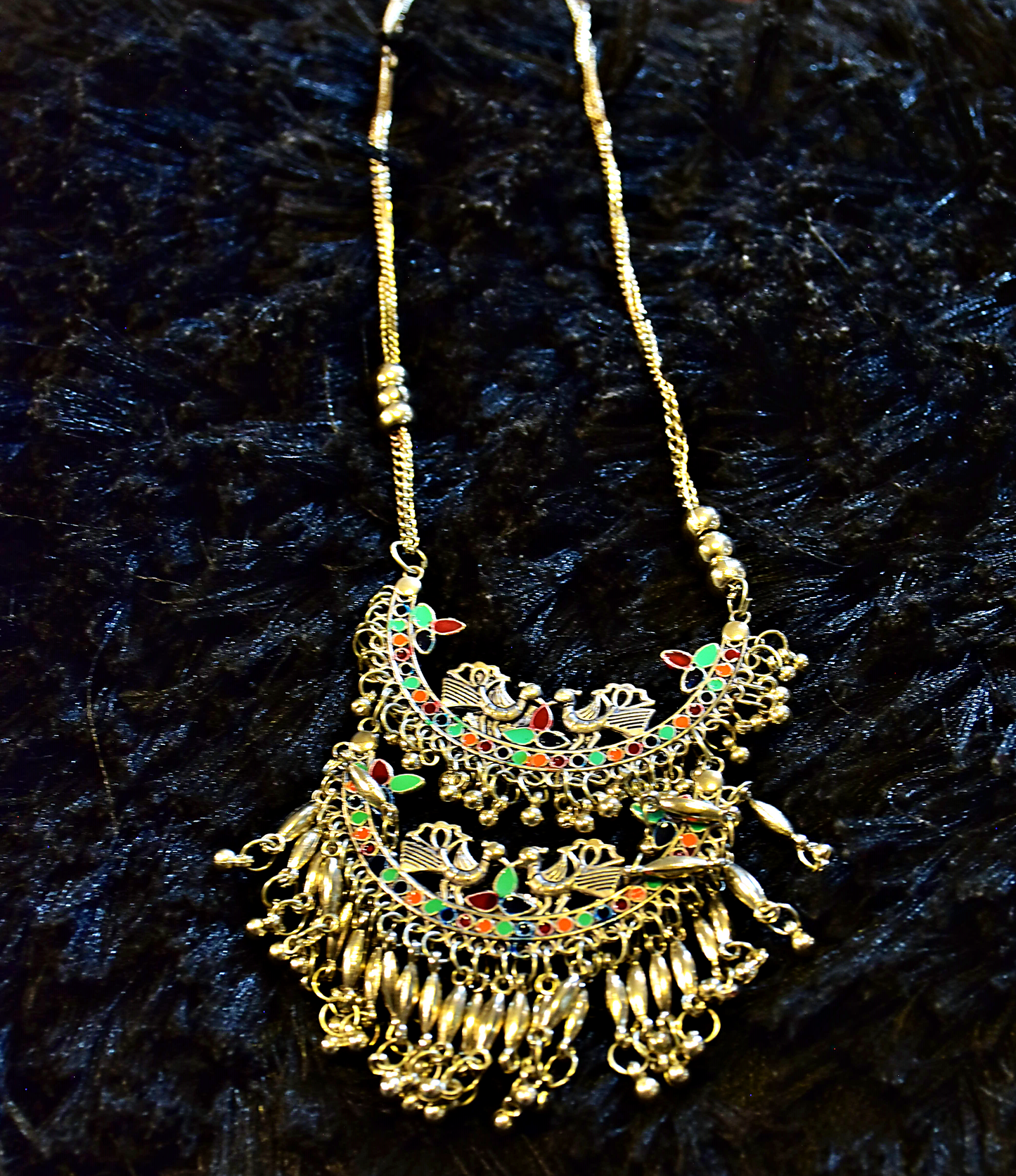 Long Silver Necklace - N1