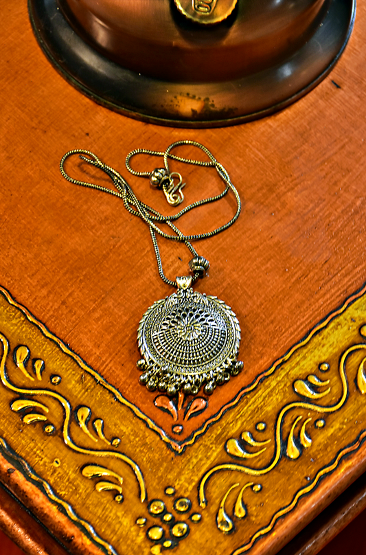 Long Silver Chain Necklace - N5