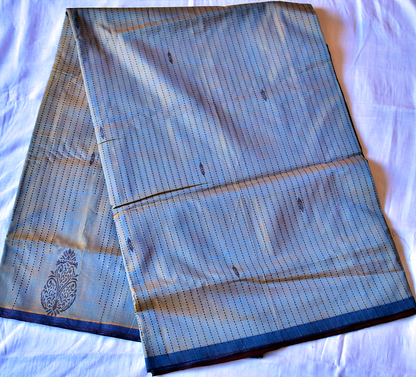 Handwoven Chettinadu Pure Cotton Saree - SRM3