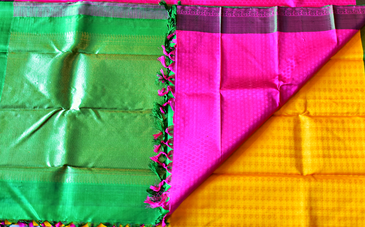 Borderless Pure Kancheepuram Saree - SK10