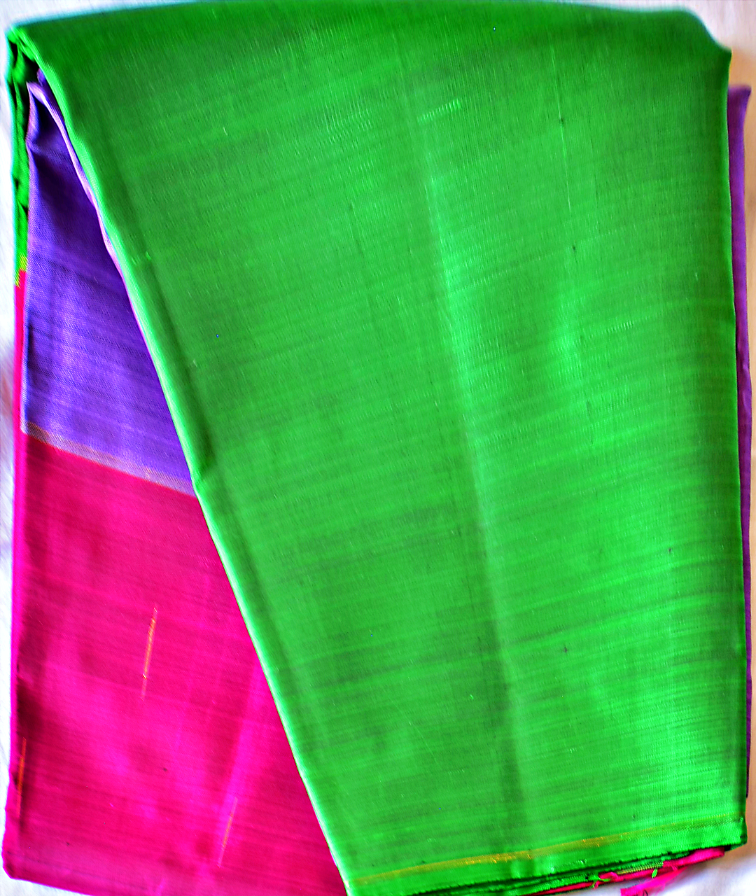 Pure Kancheepuram Muppagam Saree - SD3