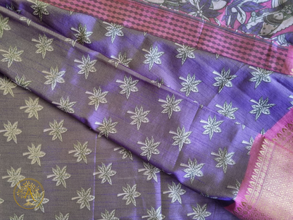 Printed Silk Saree - SST2526