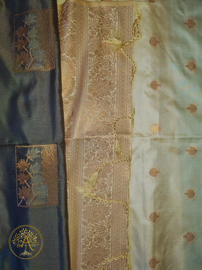 Semi Silk Kancheepuram Saree - SC2505