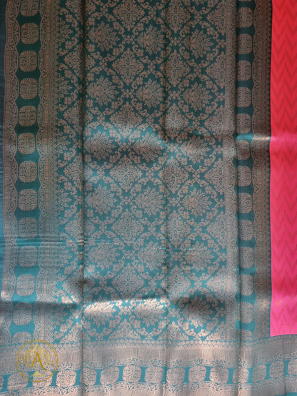 Semi Silk Kancheepuram Saree - SST2537