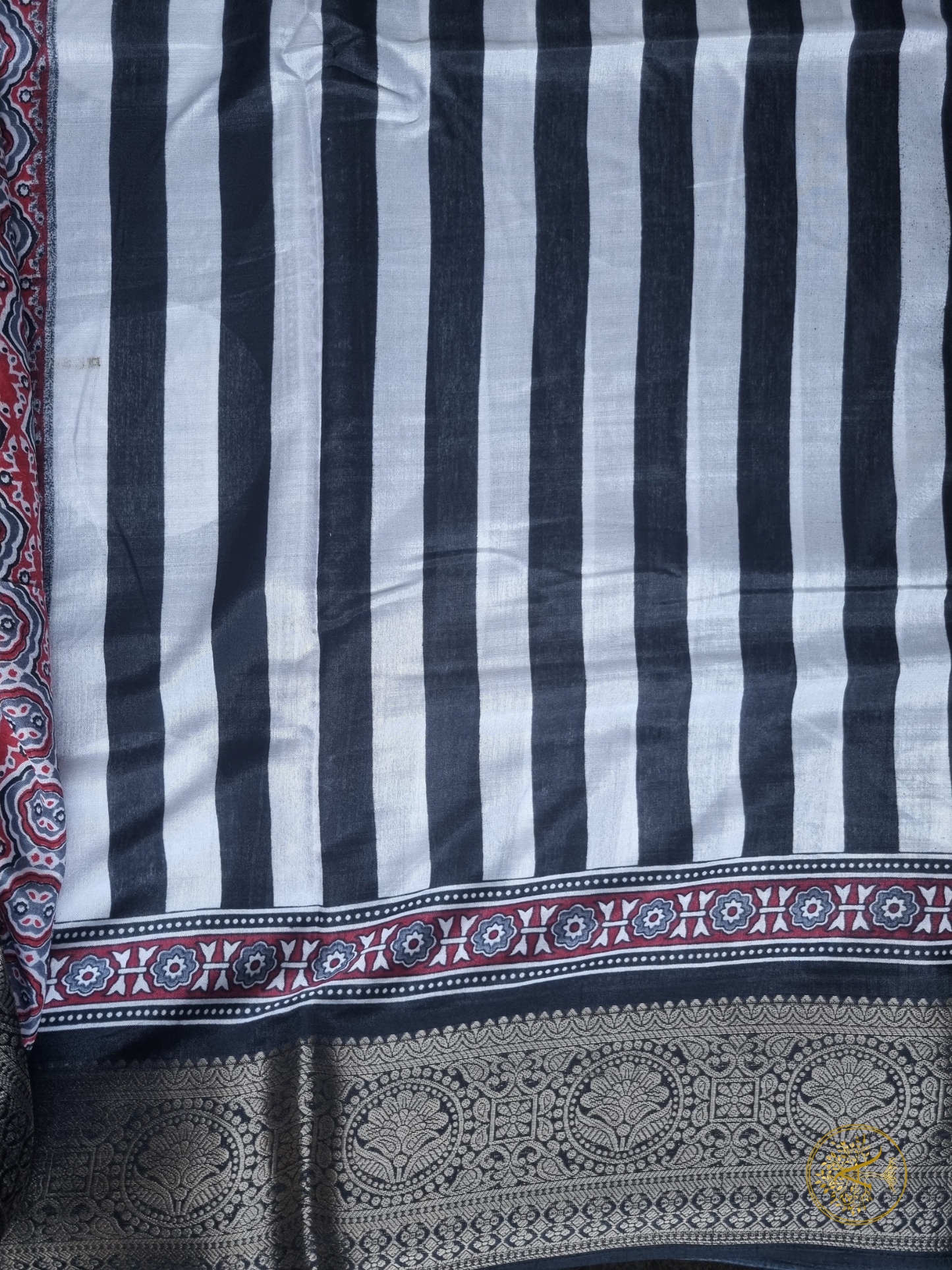 Printed Silk Saree - SST2536