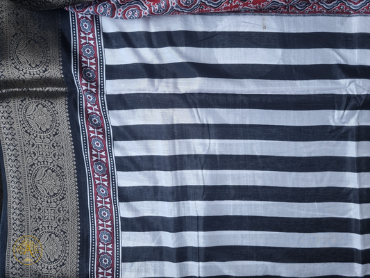 Printed Silk Saree - SST2536