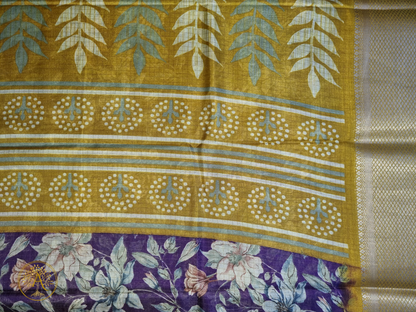 Printed Silk Saree - SAGS2542