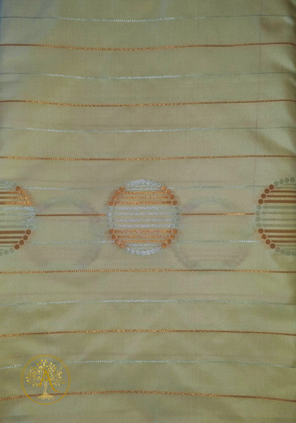 Semi Silk Kancheepuram Saree - SC2509