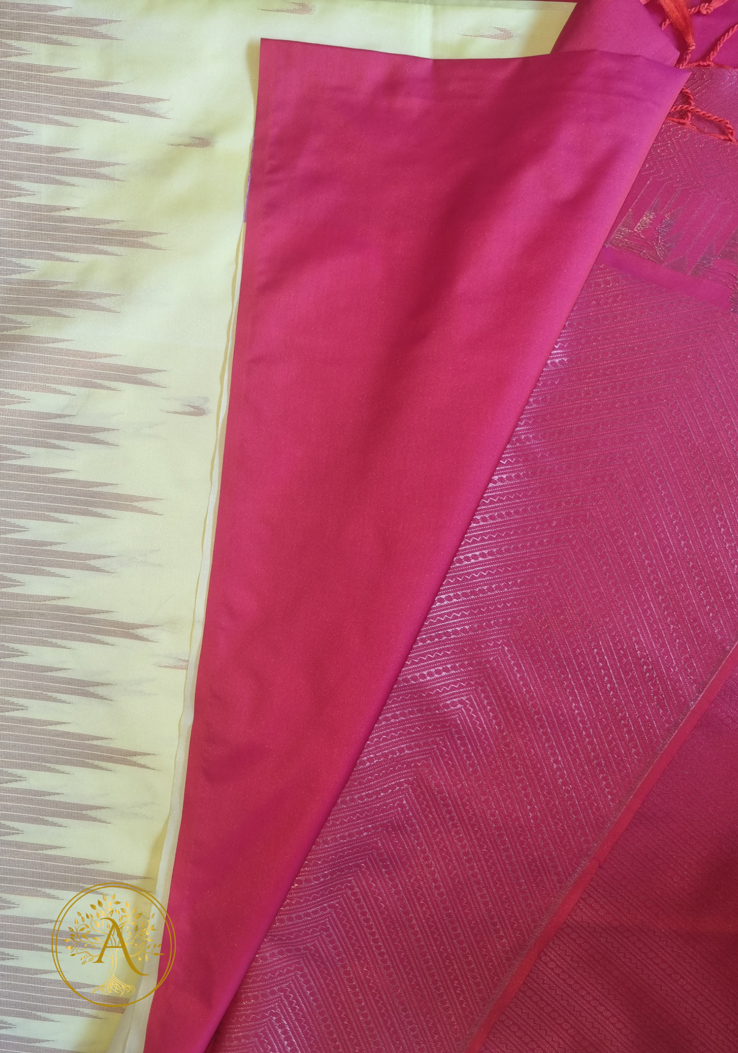 Semi Silk Kancheepuram Saree - SD17