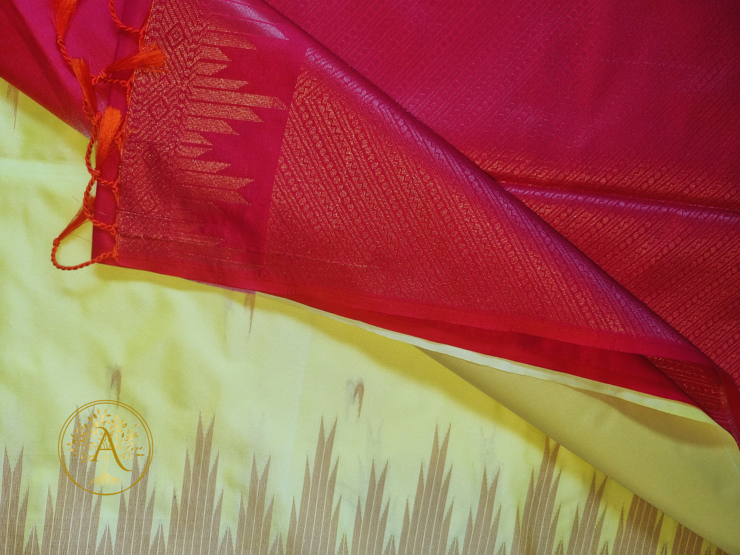 Semi Silk Kancheepuram Saree - SD17