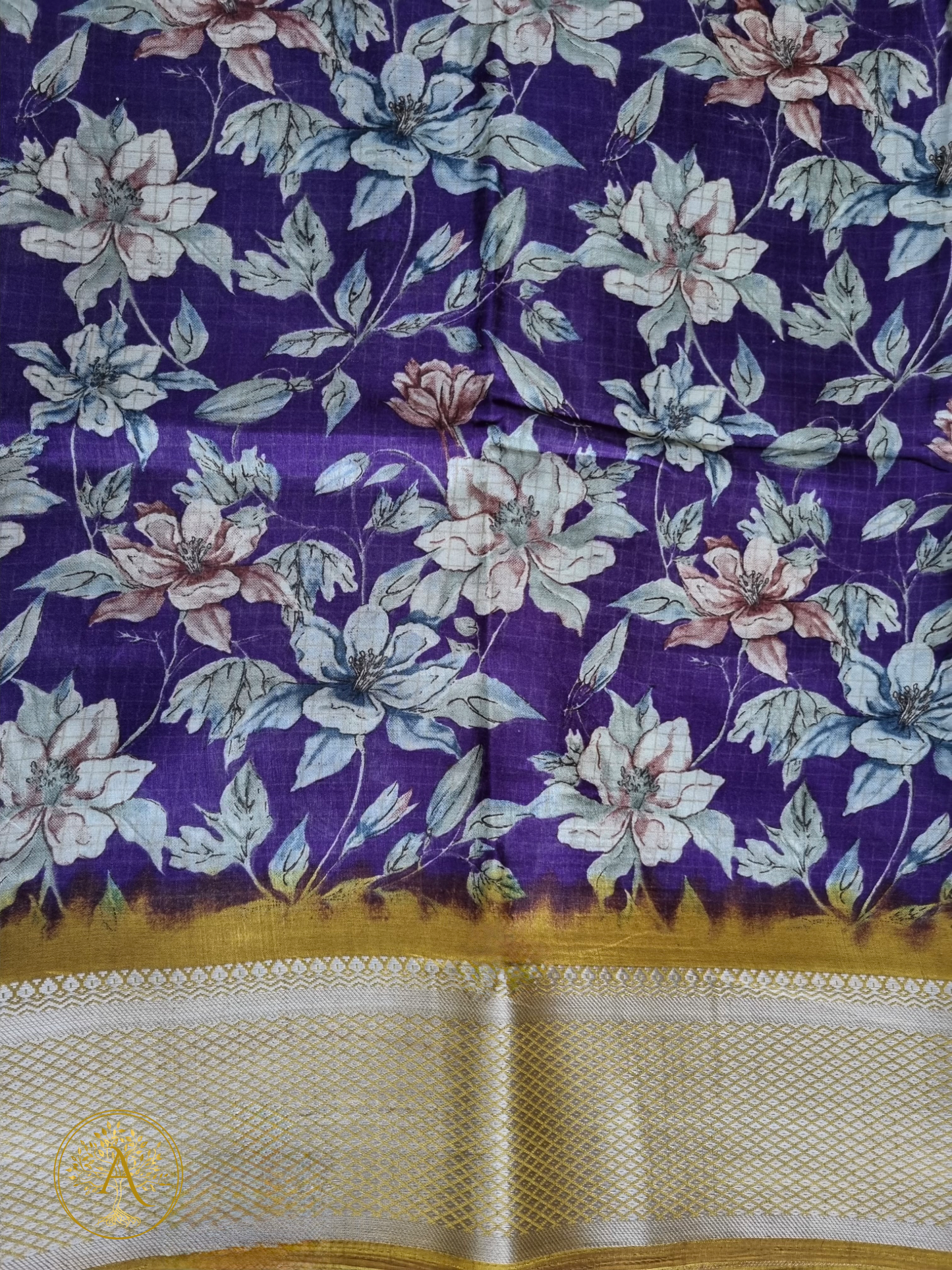 Printed Silk Saree - SAGS2542