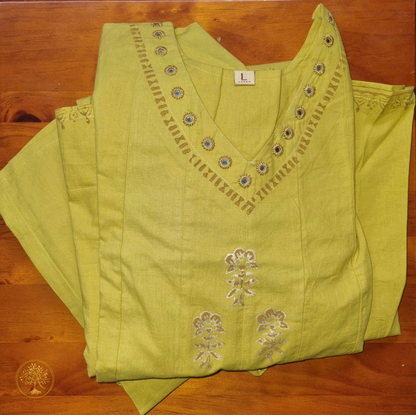 Cotton Salwar Set - CFL2519