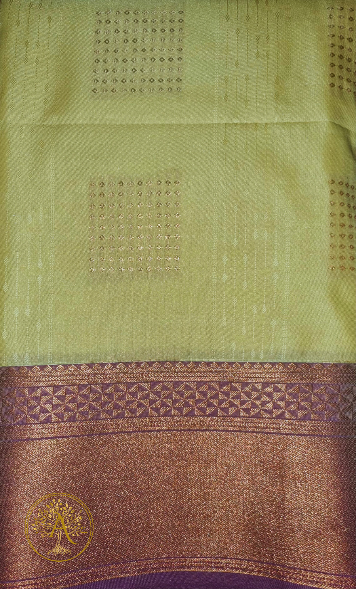 Semi Silk Kancheepuram Saree - SD2509