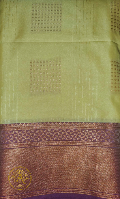 Semi Silk Kancheepuram Saree - SD2509