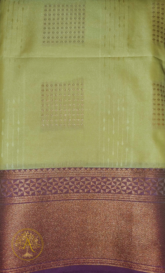 Semi Silk Kancheepuram Saree - SD2509