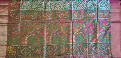 Printed Silk Saree - SST2521