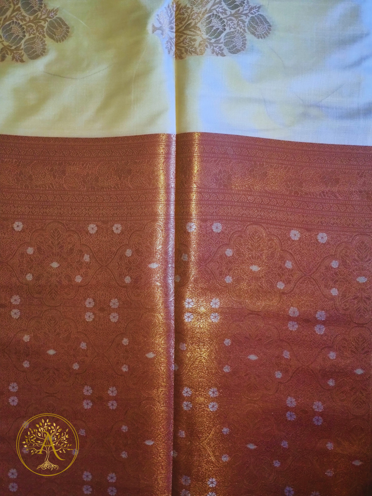 Semi Silk Kancheepuram Saree - SC2502