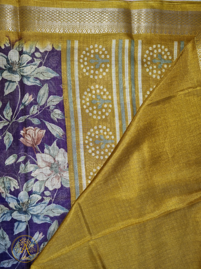 Printed Silk Saree - SAGS2542