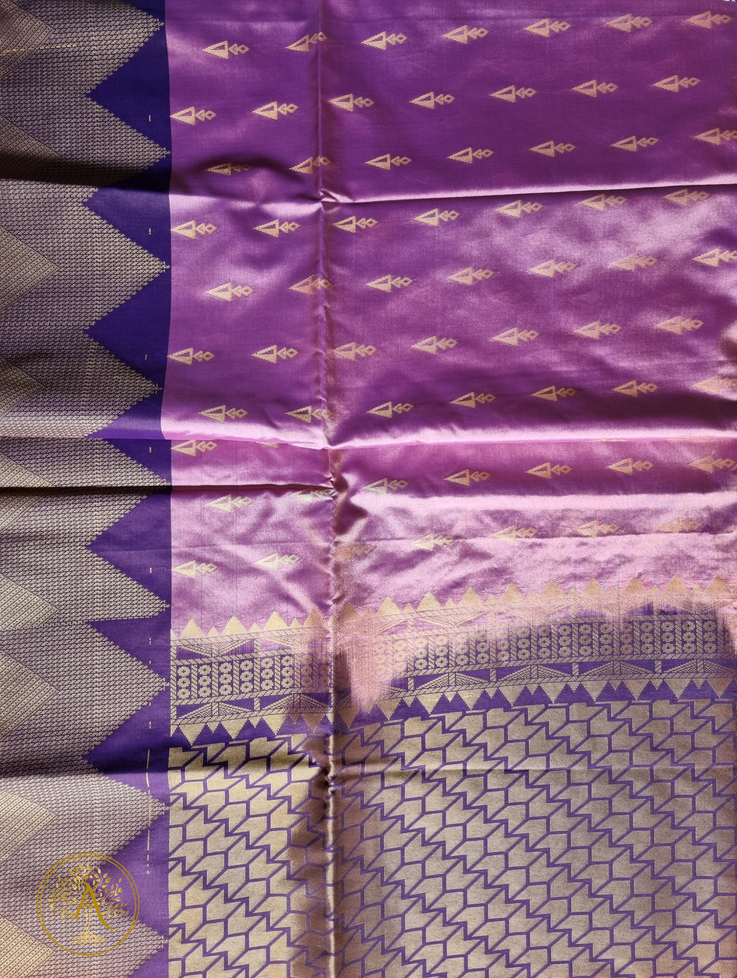 Semi Silk Kancheepuram Saree - SARA2502