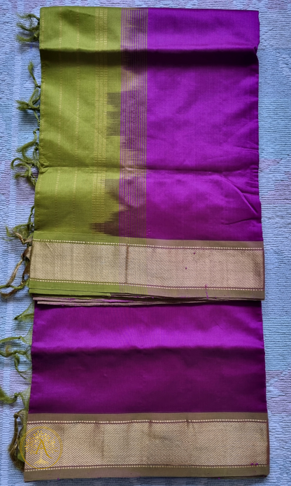 Semi Silk Cotton Saree - SAGS2558