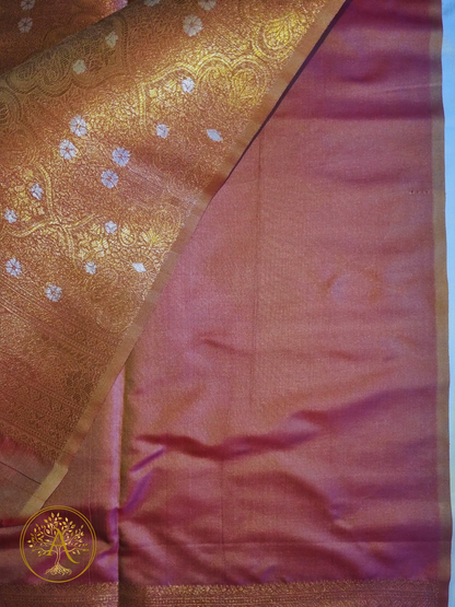 Semi Silk Kancheepuram Saree - SC2502