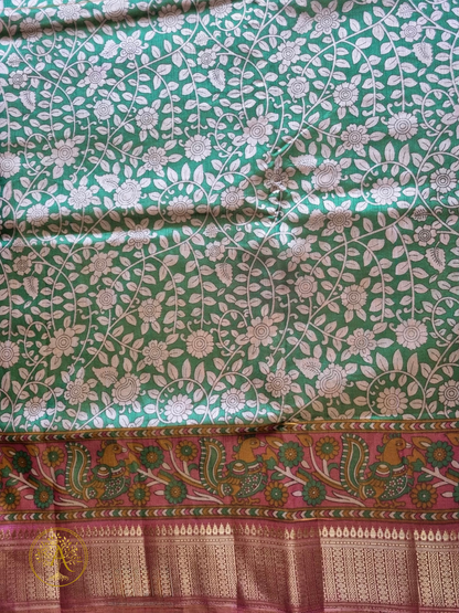 Printed Silk Saree - SST2521