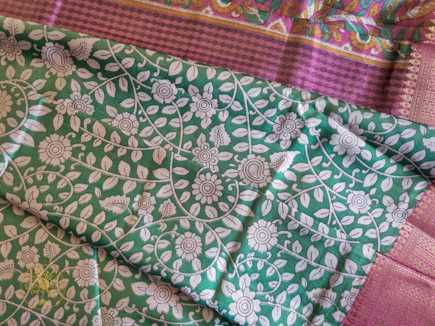 Printed Silk Saree - SST2521