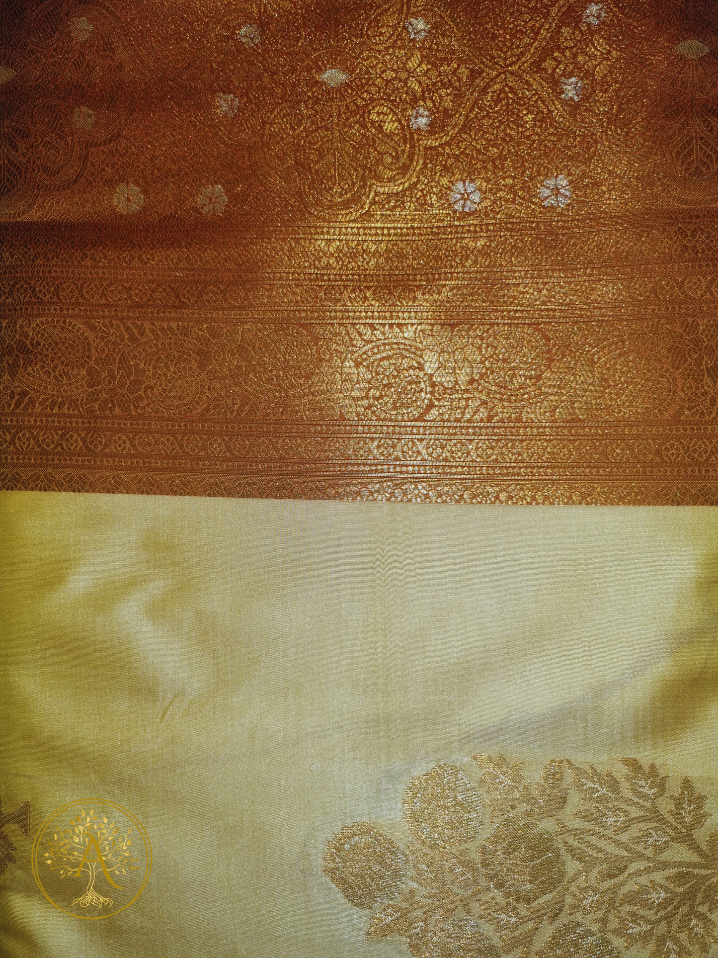 Semi Silk Kancheepuram Saree - SC2502