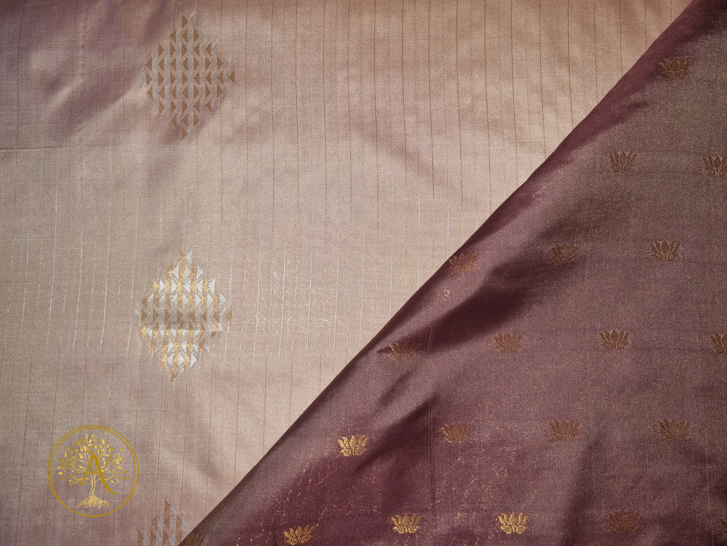 Semi Silk Kancheepuram Saree - SC2503
