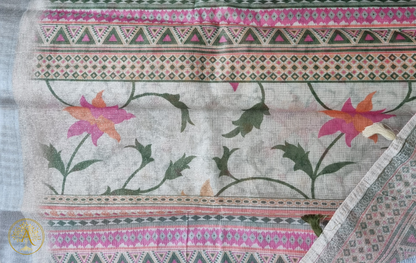 Printed Silk Saree - SST2528