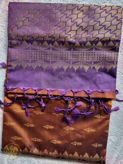 Semi Silk Kancheepuram Saree - SARA2501