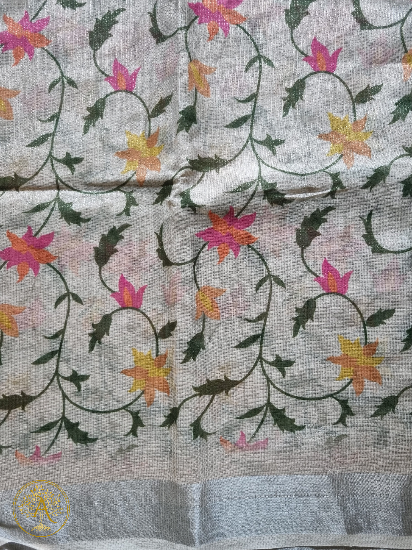 Printed Silk Saree - SST2528